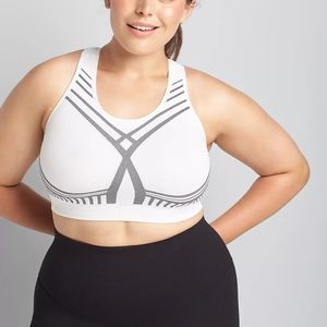 NWOT LIVI Wireless Medium-Impact Seamless Sports Bra - Size 18/20